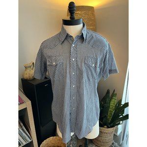 Vintage Jc Penney western Button snap shirt